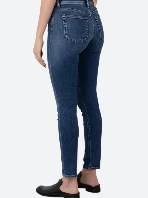 Clearance - Climb Skinny Fit Jeans in Mid Blue Women Pants | Denim