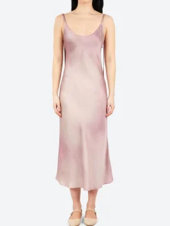 Fashion - Darma P CW Soft Fluid Strap Dress in Multi Pink Women Dresses