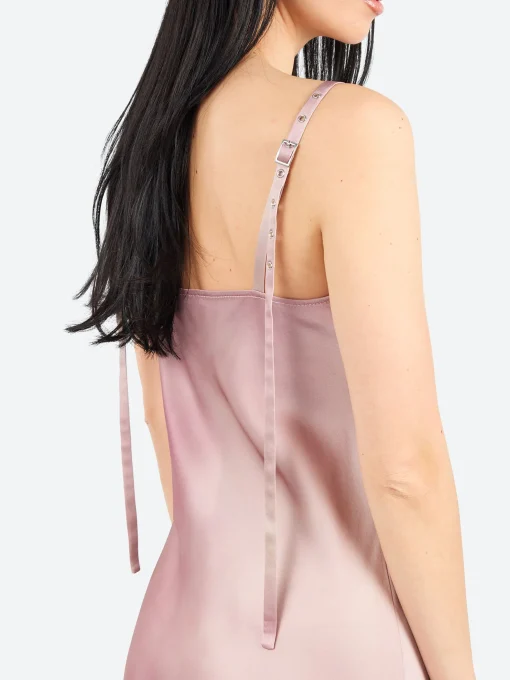 Fashion - Darma P CW Soft Fluid Strap Dress in Multi Pink Women Dresses