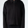 Discount - Doverio Double Wool Zipper Jacket in Outerwear