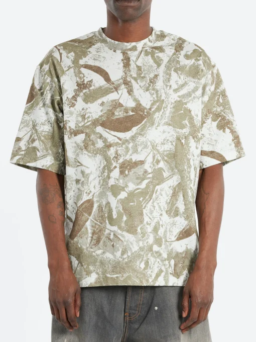 Clearance - Exford U Camo Vintage T-Shirt in T-Shirts