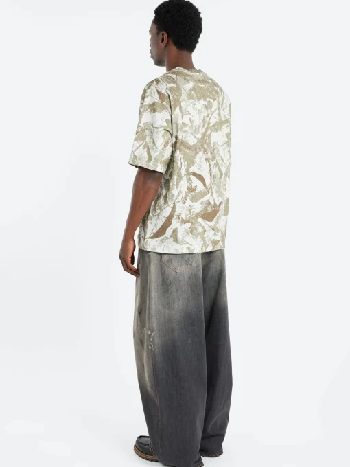 Clearance - Exford U Camo Vintage T-Shirt in T-Shirts