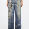 Best - 1981F Baggy Fit Jeans in Mid Blue Women Pants | Overalls & Jumpsuits