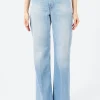 Best - 2022F Relaxed Fit Jeans in Light Blue Women Pants | Denim