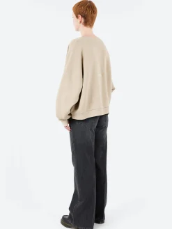 Clearance - Fester U Vintage Sweatshirt in Concrete Grey Camo Women Tops & Blouses | Sweatshirts
