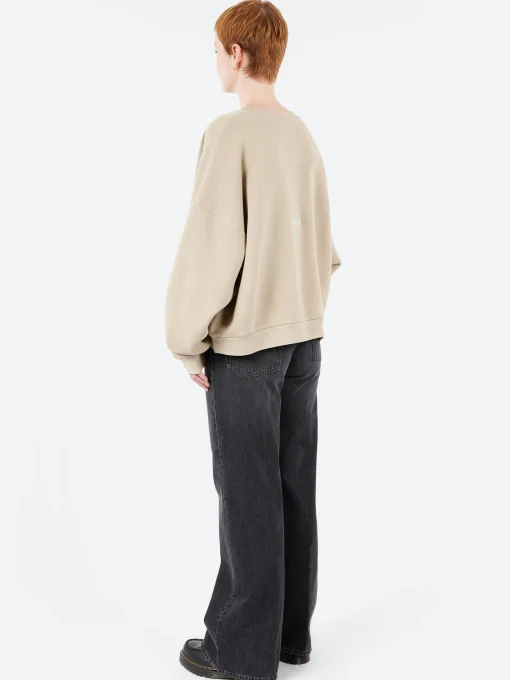 Clearance - Fester U Vintage Sweatshirt in Concrete Grey Camo Women Tops & Blouses | Sweatshirts