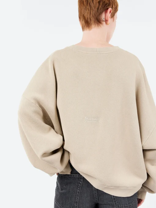 Clearance - Fester U Vintage Sweatshirt in Concrete Grey Camo Women Tops & Blouses | Sweatshirts