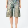 Discount - Judda Denim Shorts in Mid Blue Shorts | Denim
