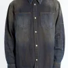 Sale - Karto U Darkside Denim Shirt in Dark Blue Button-Ups