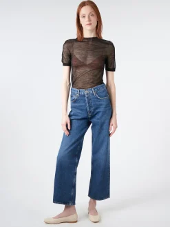 Sale - Kemon Sheer Knit T-Shirt in Women Tops & Blouses | T-Shirts