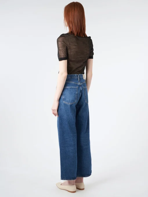 Sale - Kemon Sheer Knit T-Shirt in Women Tops & Blouses | T-Shirts