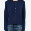 Online - Keny Yak Cardigan in Navy Melange Women Tops & Blouses | Knitwear