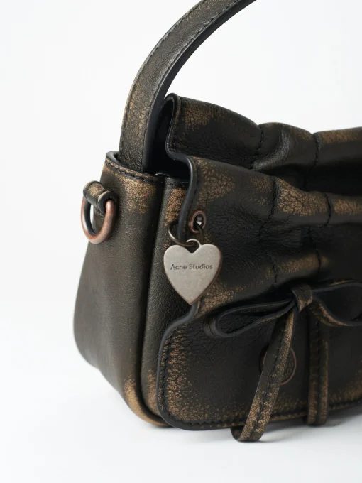 Best - Multipocket Micro Bag in Dark Brown and Beige Women Belts | Bags