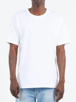 Fashion - Nash Face Crew Neck T-Shirt in Optic White Women T-Shirts | Tops & Blouses