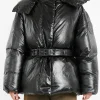 Online - Oksa Shiny Coated Puffer Jacket in Women Outerwear