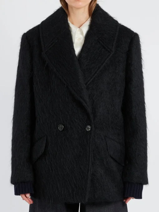 Sale - Opeala Messy Hair Coat in Women Overalls & Jumpsuits | Outerwear