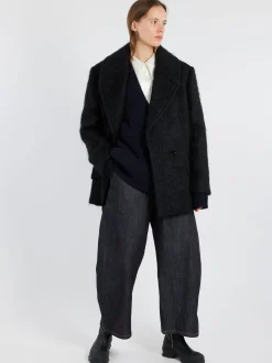 Sale - Opeala Messy Hair Coat in Women Overalls & Jumpsuits | Outerwear