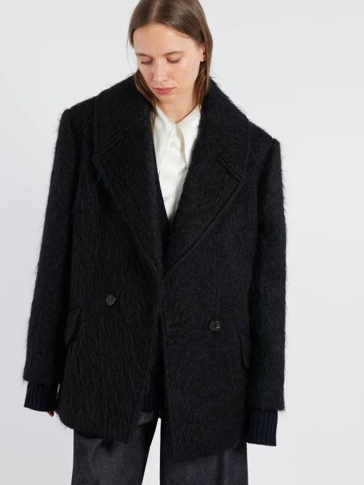 Sale - Opeala Messy Hair Coat in Women Overalls & Jumpsuits | Outerwear
