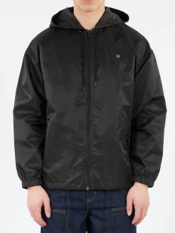 Sale - Ovitta Nylon Solid Jacket in Black Women Outerwear | Outerwear