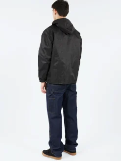 Sale - Ovitta Nylon Solid Jacket in Black Women Outerwear | Outerwear
