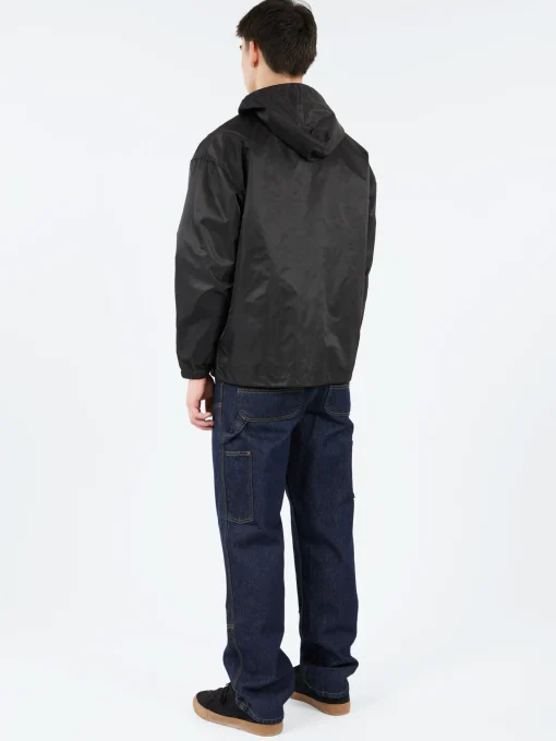Sale - Ovitta Nylon Solid Jacket in Black Women Outerwear | Outerwear