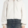 Outlet - Owella Wool Felt Bomber in Faded Grey Women Outerwear