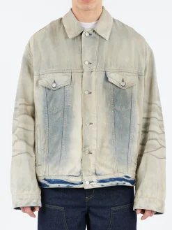 Fashion - Robert U Carver Oversized Fit Denim Jacket in Light Blue Women Outerwear | Outerwear