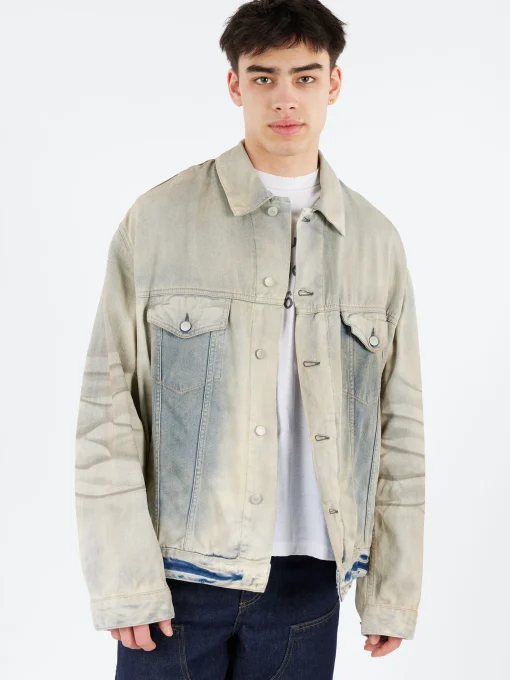 Fashion - Robert U Carver Oversized Fit Denim Jacket in Light Blue Women Outerwear | Outerwear