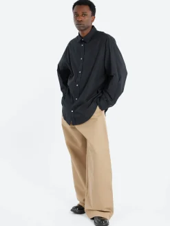Outlet - Setar LS Cotton Pique Button-Up Shirt in Button-Ups