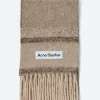 Hot - Vonkey Fringed Logo Scarf in Women Scarves | Scarves