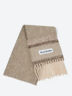 Hot - Vonkey Fringed Logo Scarf in Women Scarves | Scarves