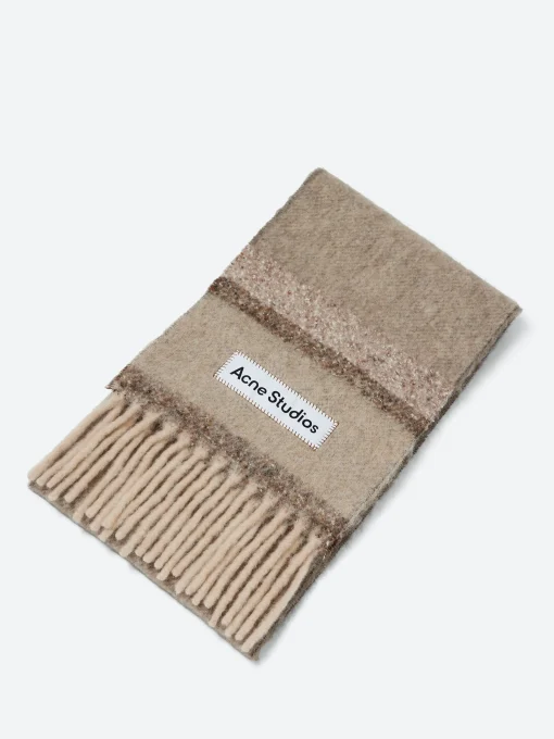 Hot - Vonkey Fringed Logo Scarf in Women Scarves | Scarves