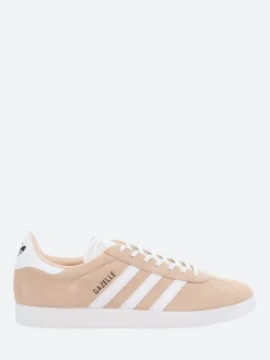 New adidas - Gazelle W in Halo Blush and White Women Overalls & Jumpsuits | Sneakers