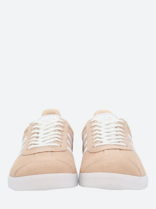 New adidas - Gazelle W in Halo Blush and White Women Overalls & Jumpsuits | Sneakers