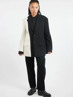Best - Osoko Trouser in Two Tone Women Pants