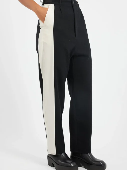 Best - Osoko Trouser in Two Tone Women Pants
