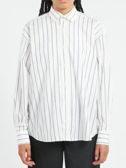 Clearance - Sartori Shirt in Blue Stripe Women Tops & Blouses | Button-Ups