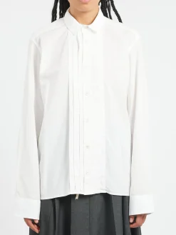 Clearance - Smoke Shirt in Off White Women Tops & Blouses | Button-Ups