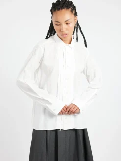 Clearance - Smoke Shirt in Off White Women Tops & Blouses | Button-Ups