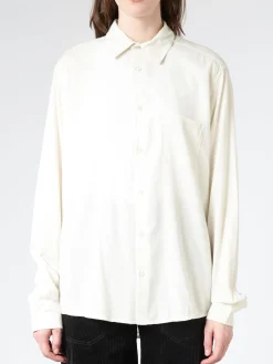 Online - Ward Shirt in White Chalk Women Tops & Blouses | Button-Ups