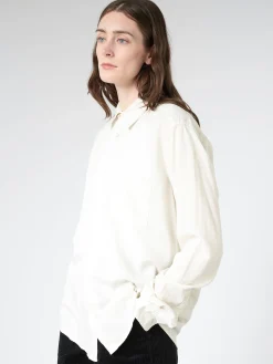 Online - Ward Shirt in White Chalk Women Tops & Blouses | Button-Ups