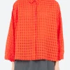 Online - 25140 Seersucker Shirt in Women Tops & Blouses | Button-Ups