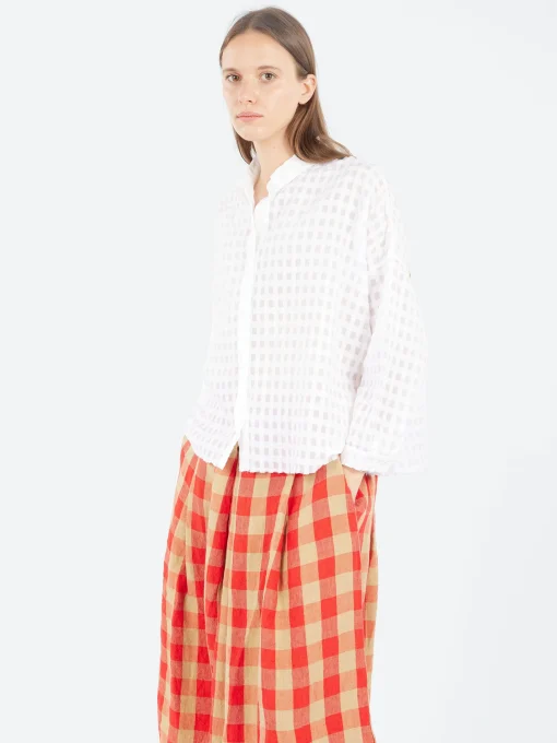 Sale - 25140 Seersucker Shirt in Women Tops & Blouses | Button-Ups