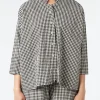 Online - 24130 Shirt in Small Check Women Tops & Blouses | Button-Ups