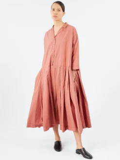 Online - Pleated Collar Dress TC in Women Dresses