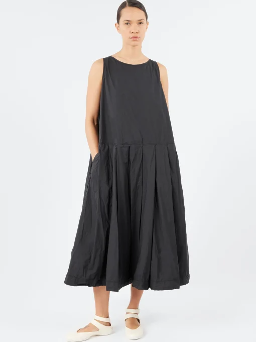 Sale - Pleated Sleeveless Dress TC in Women Dresses