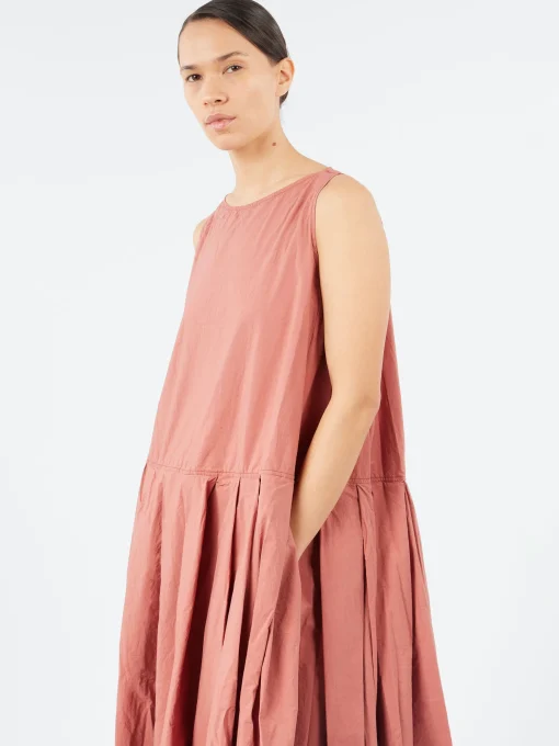 Fashion - Pleated Sleeveless Dress TC in Women Dresses