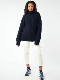 Best - Cable Highneck in Women Tops & Blouses | Knitwear