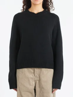 Online - Plain Saddle Sleeve Crewneck in Women Tops & Blouses | Knitwear