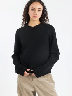 Online - Plain Saddle Sleeve Crewneck in Women Tops & Blouses | Knitwear